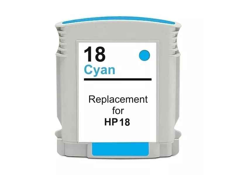 Cartuccia Compatibile HP C4937A 18 (Ciano 860 pagine)