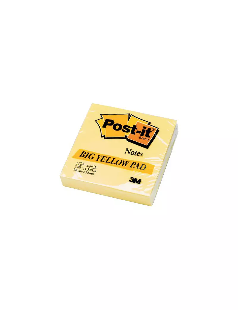 Post-it Note Large Pad 5635 3M - 100x100 mm - 50121 (Giallo Canary Conf. 200) Post-it Note Large Pad 5635 3M - 100x100 mm - 50121 (Giallo Canary Conf. 200)