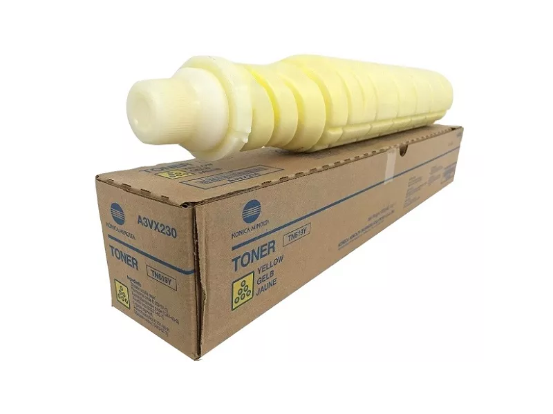 Toner Originale Konica Minolta TN619Y A3VX255 (Giallo 78000 pagine)