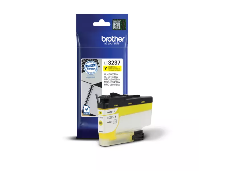 Cartuccia Originale Brother LC-3237Y (Giallo 1500 pagine) Cartuccia Originale Brother LC-3237Y (Giallo 1500 pagine)