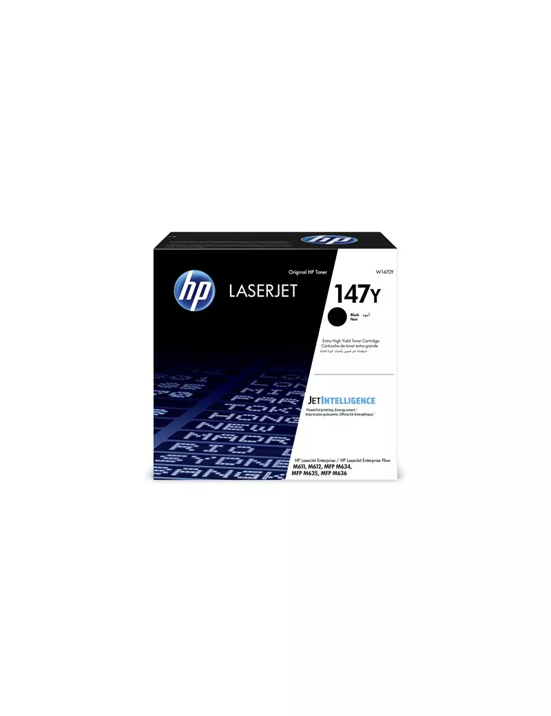 Toner Originale HP W1470Y 147Y (Nero 42000 pagine) Toner Originale HP W1470Y 147Y (Nero 42000 pagine)