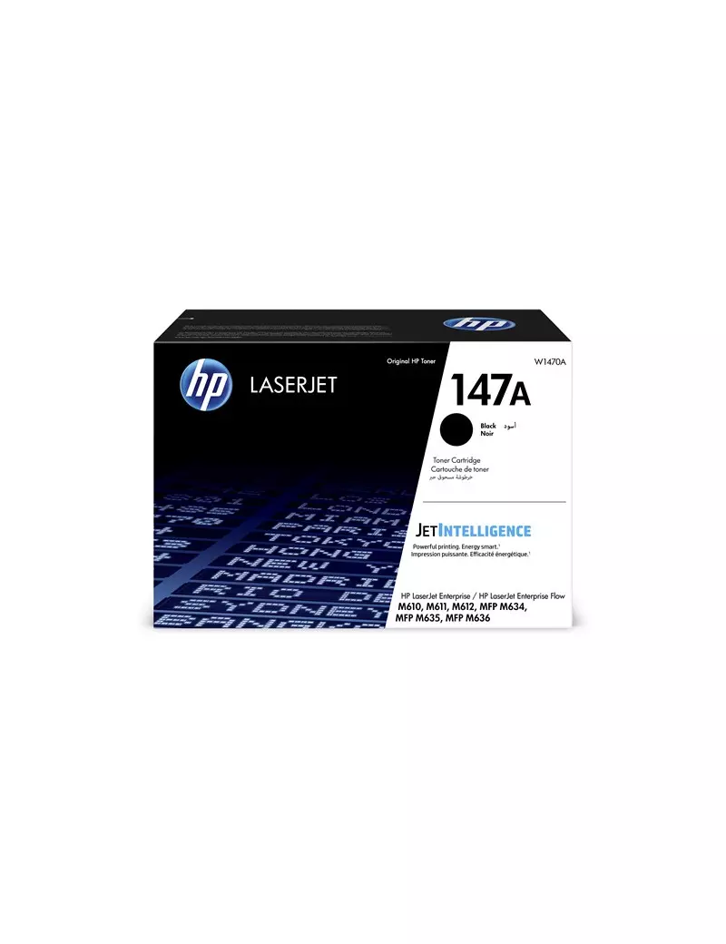 Toner Originale HP W1470A 147A (Nero 10500 pagine) Toner Originale HP W1470A 147A (Nero 10500 pagine)