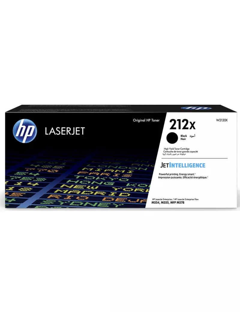 Toner Originale HP W2120X 212X (Nero 13000 pagine)