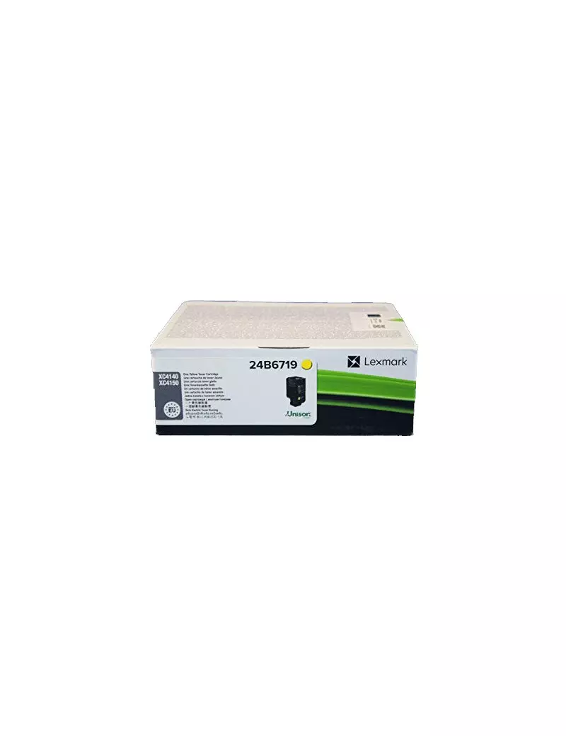 Toner Originale Lexmark 24B6719 (Giallo 20000 pagine) Toner Originale Lexmark 24B6719 (Giallo 20000 pagine)