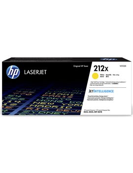 Toner Originale HP W2122X 212X (Giallo 10000 pagine)