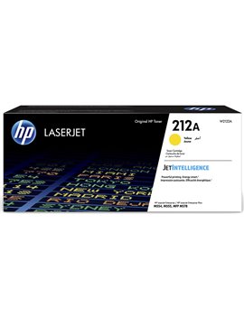 Toner Originale HP W2122A 212A (Giallo 4500 pagine)