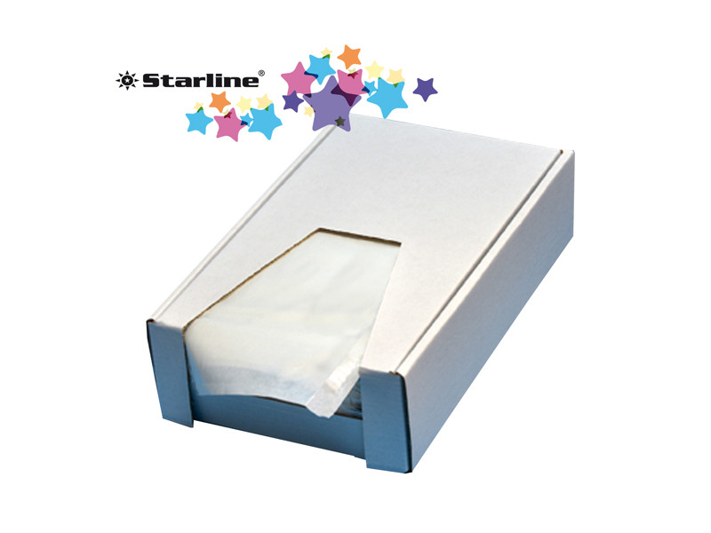 Busta Adesiva Portadocumenti Starline - 228x165 mm (Trasparente Conf. 250) Busta Adesiva Portadocumenti Starline - 228x165 mm (Trasparente Conf. 250)