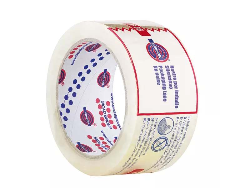 Nastro Adesivo in PPL 36NN Eurocel - 50 mm x 66 m - 006558366 (Trasparente)