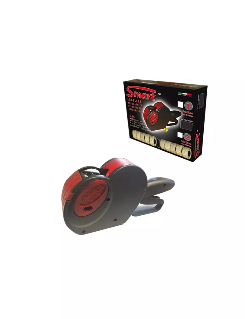 Prezzatrice Z Maxi 6/2616 Printex - 26x16 mm - PZM626NNT/K (Nero) Prezzatrice Z Maxi 6/2616 Printex - 26x16 mm - PZM626NNT/K (Nero)