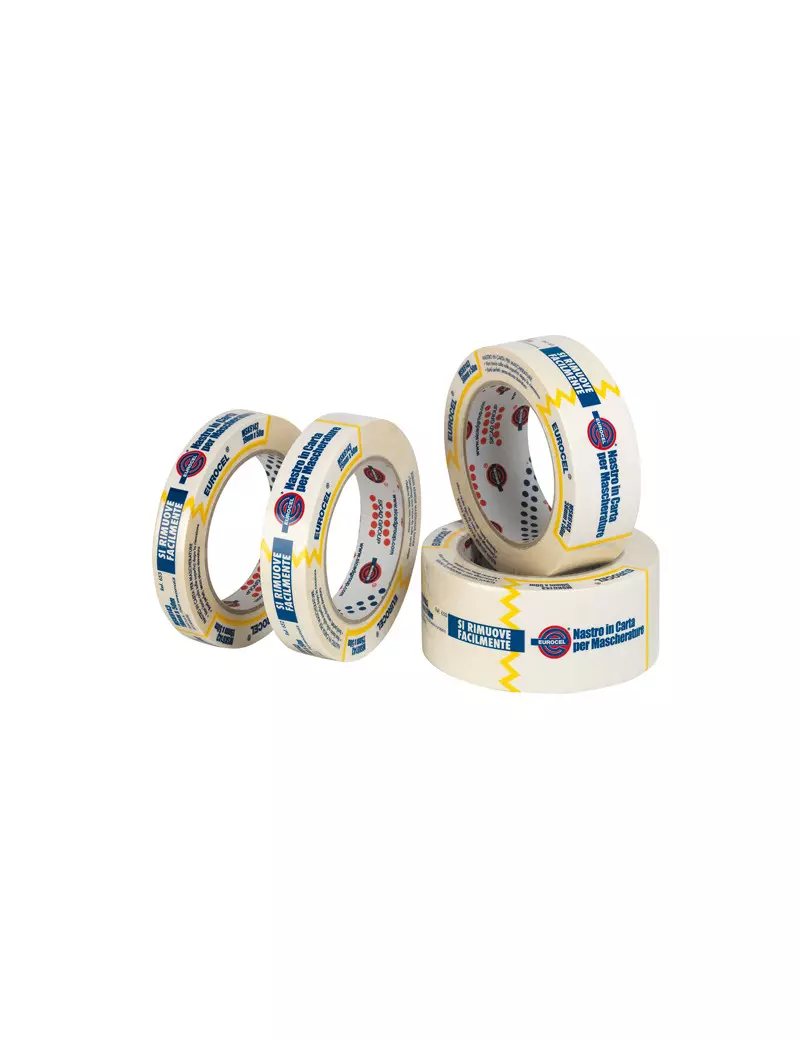 Nastro Adesivo in Carta MSK 6143 Eurocel - 38 mm x 50 m - 010119319 (Beige) Nastro Adesivo in Carta MSK 6143 Eurocel - 38 mm x 50 m - 010119319 (Beige)