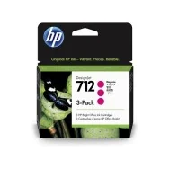 Multipack Cartucce Originali HP 3ED78A 712 (Magenta 29 ml Conf. 3)