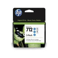 Multipack Cartucce Originali HP 3ED77A 712 (Ciano 29 ml Conf. 3)