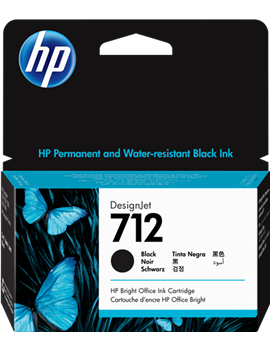 Cartuccia Originale HP 3ED70A 712 (Nero 38 ml)