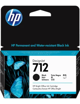 Cartuccia Originale HP 3ED70A 712 (Nero 38 ml)