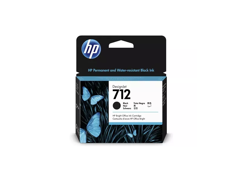 Cartuccia Originale HP 3ED71A 712 (Nero 80 ml)