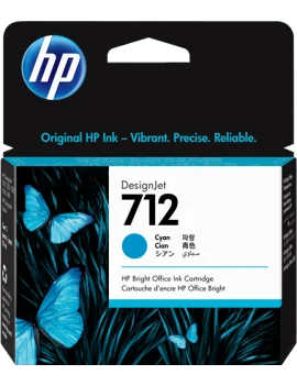 Cartuccia Originale HP 3ED67A 712 (Ciano 29 ml)