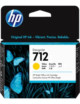 Cartuccia Originale HP 3ED69A 712 (Giallo 29 ml)