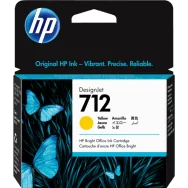 Cartuccia Originale HP 3ED69A 712 (Giallo 29 ml)
