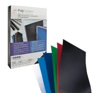 Copertine in PPL per Rilegatura PolyOpaque GBC - A4 Opaca - 300 Micron - IB386831 (Nero Conf. 100)