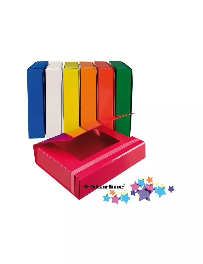 Scatola Portaprogetti Starline - Dorso 7 - 25x34,5 cm - OD0507RXXXXAN15 (Assortiti Conf. 7) Scatola Portaprogetti Starline - Dorso 7 - 25x34,5 cm - OD0507RXXXXAN15 (Assortiti Conf. 7)