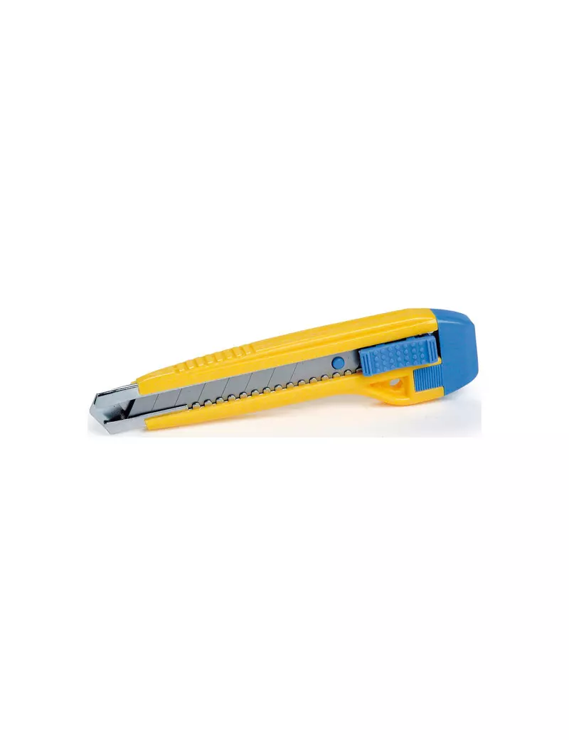 Cutter Premium Starline - 18 mm - SX-45 (Giallo e Blu) Cutter Premium Starline - 18 mm - SX-45 (Giallo e Blu)