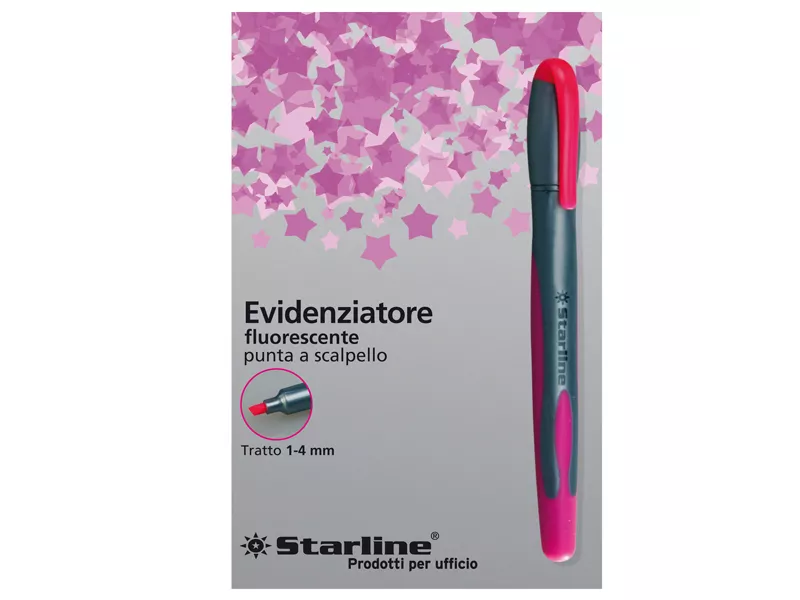 Evidenziatore a Penna Starline - 1-4 mm (Fucsia Conf. 12)