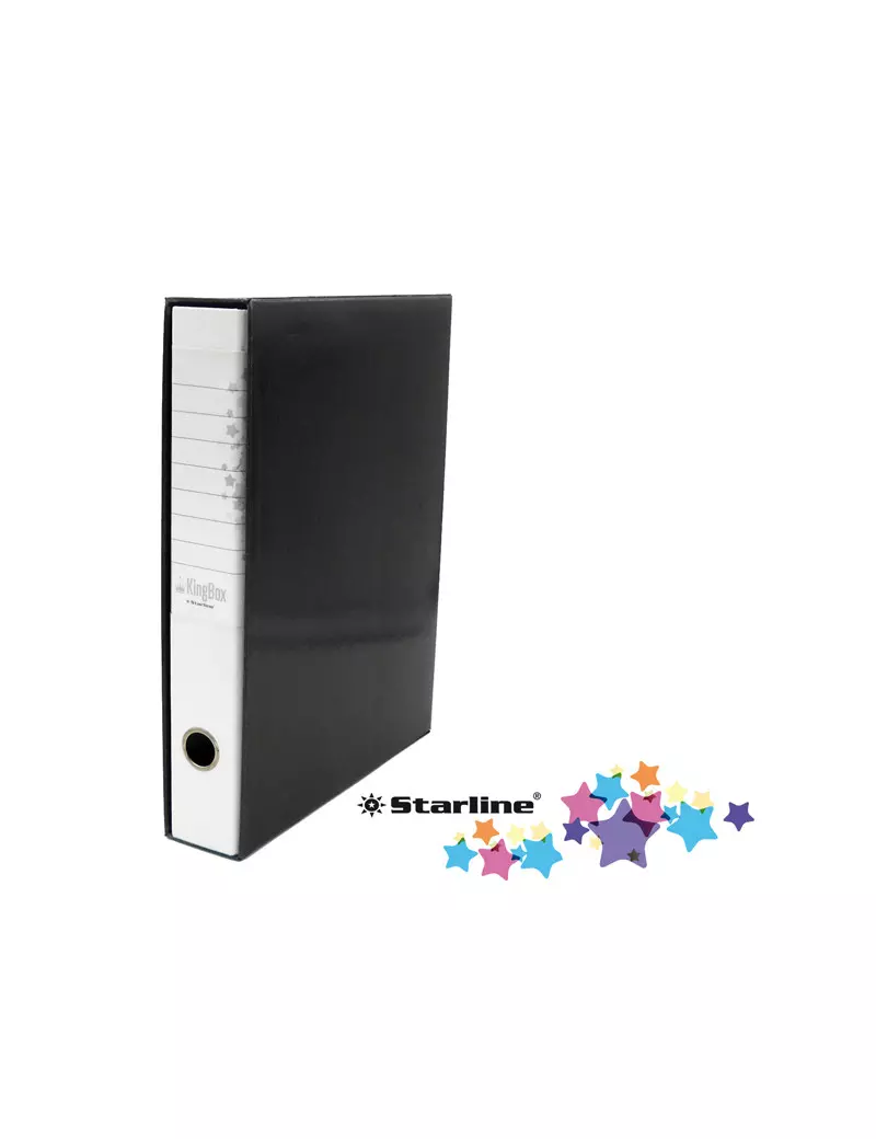 Registratore Kingbox Starline - Protocollo - Dorso 5 - 28,5x35,5 cm - RXP5BI (Bianco)