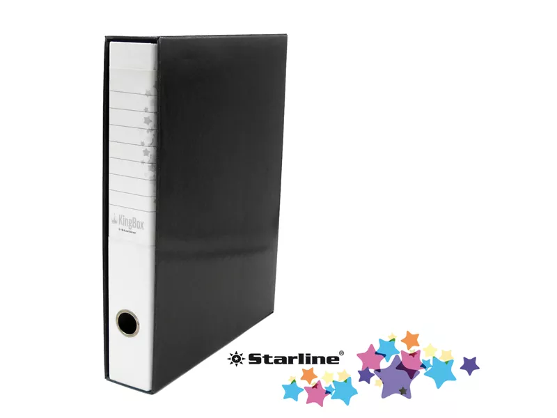 Registratore Kingbox Starline - Protocollo - Dorso 5 - 28,5x35,5 cm - RXP5BI (Bianco)