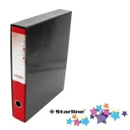 Registratore Kingbox Starline - Protocollo - Dorso 5 - 28,5x35,5 cm - RXP5RO (Rosso)