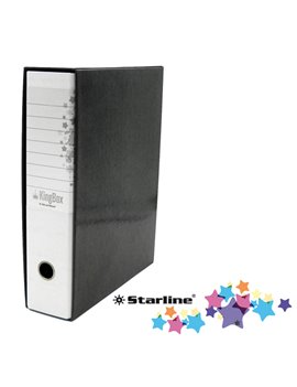 Registratore Kingbox Starline - Protocollo - Dorso 8 - 28,5x35,5 cm - RXP8BI (Bianco)