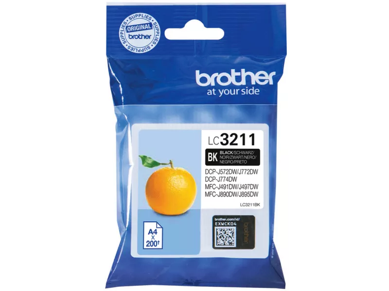 Cartuccia Originale Brother LC-3211BK (Nero 200 pagine) Cartuccia Originale Brother LC-3211BK (Nero 200 pagine)