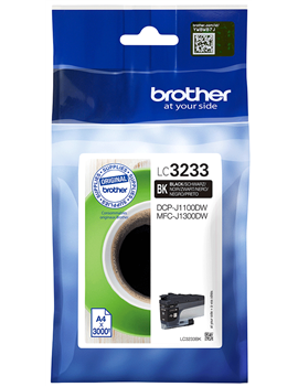 Cartuccia Originale Brother LC-3233BK (Nero 3000 pagine)