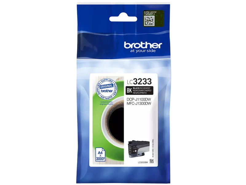 Cartuccia Originale Brother LC-3233BK (Nero 3000 pagine)