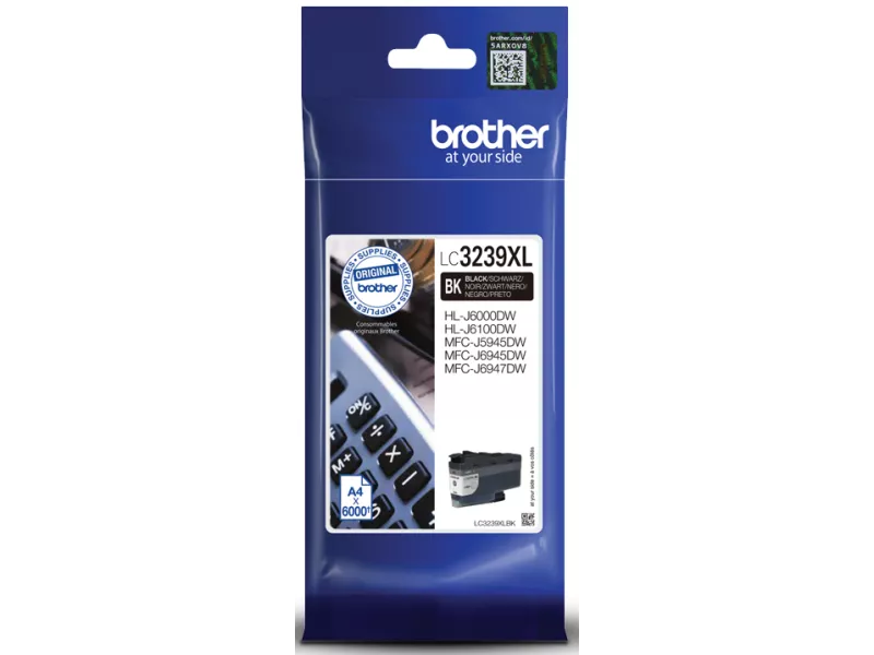 Cartuccia Originale Brother LC-3239XLBK (Nero 6000 pagine)