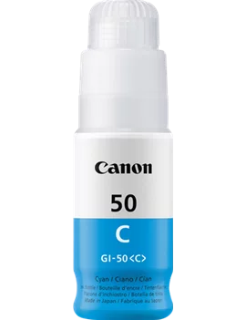 Cartuccia Originale Canon GI-50c 3403C001 (Ciano 7700 pagine)