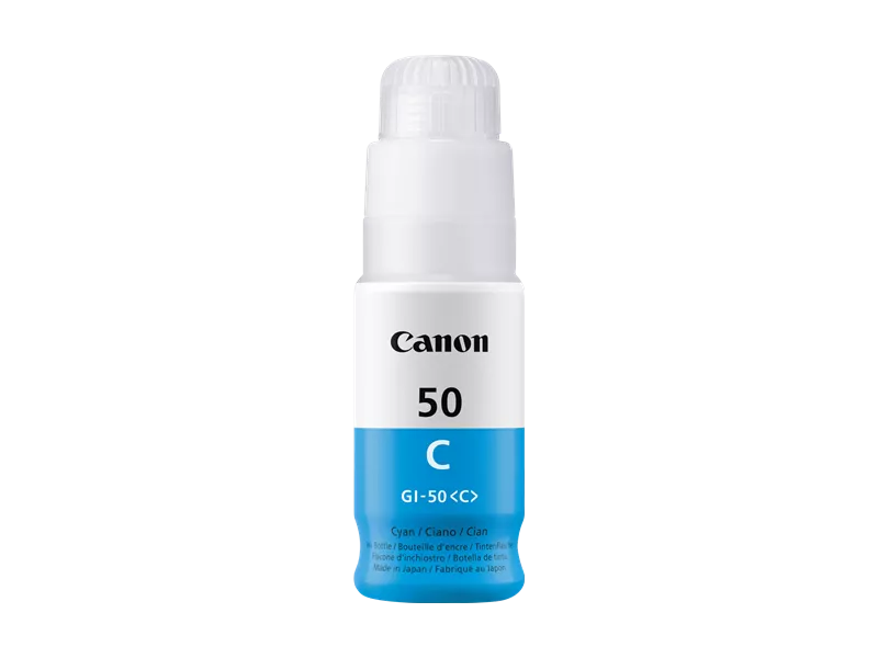 Cartuccia Originale Canon GI-50c 3403C001 (Ciano 7700 pagine)