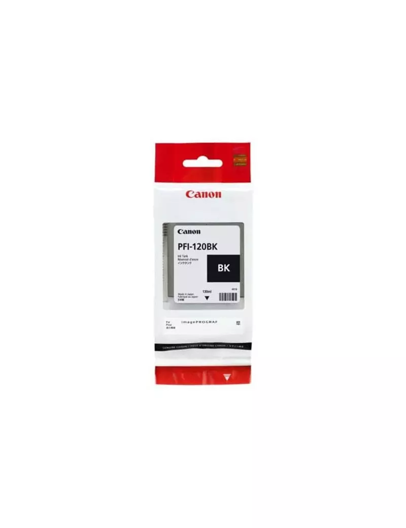Cartuccia Originale Canon PFI-120bk 2885C001 (Nero 130 ml) Cartuccia Originale Canon PFI-120bk 2885C001 (Nero 130 ml)