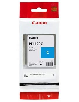 Cartuccia Originale Canon PFI-120c 2886C001 (Ciano 130 ml)