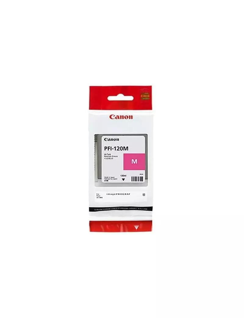 Cartuccia Originale Canon PFI-120m 2887C001 (Magenta 130 ml) Cartuccia Originale Canon PFI-120m 2887C001 (Magenta 130 ml)