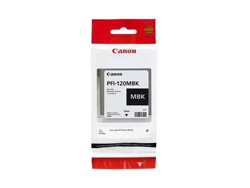 Cartuccia Originale Canon PFI-120mbk 2884C001 (Nero Opaco 130 ml) Cartuccia Originale Canon PFI-120mbk 2884C001 (Nero Opaco 130 ml)