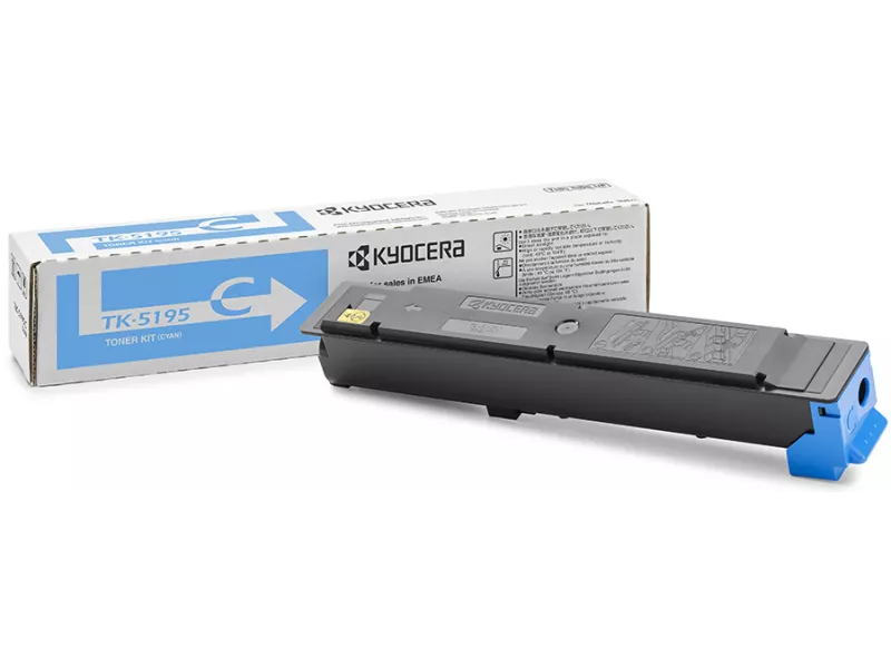 Toner Originale Kyocera TK-5195C 1T02R4CNL0 (Ciano 7000 pagine) Toner Originale Kyocera TK-5195C 1T02R4CNL0 (Ciano 7000 pagine)