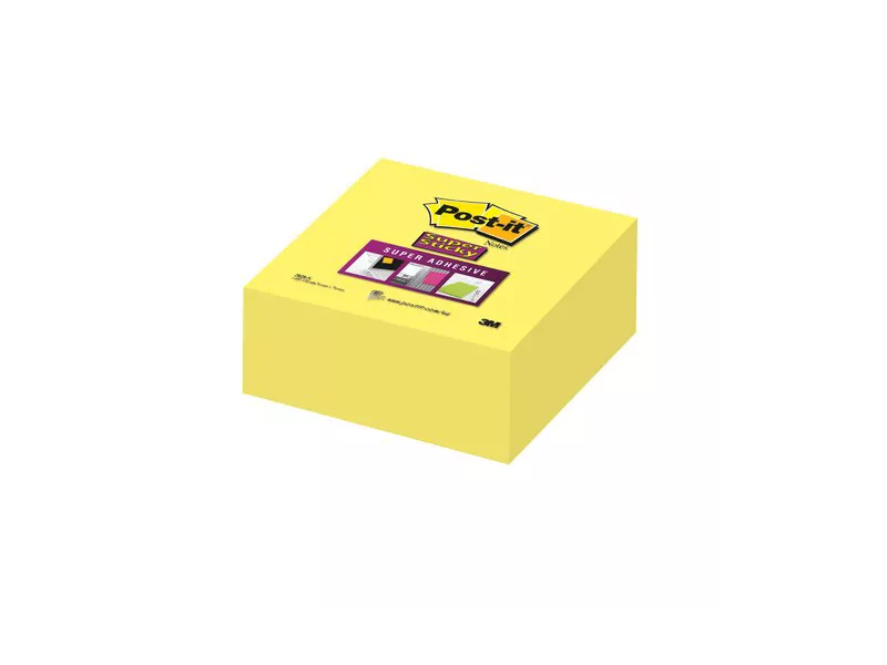 Post-it Super Sticky Cubo 2028-S 3M - 76x76 mm - 57524 (Giallo Oro) Post-it Super Sticky Cubo 2028-S 3M - 76x76 mm - 57524 (Giallo Oro)