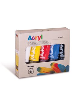 Colore Acrilico Acryl Primo Morocolor - 75 ml - 421TATM5 (Assortiti Conf. 5)