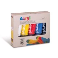 Colore Acrilico Acryl Primo Morocolor - 75 ml - 421TATM5 (Assortiti Conf. 5)