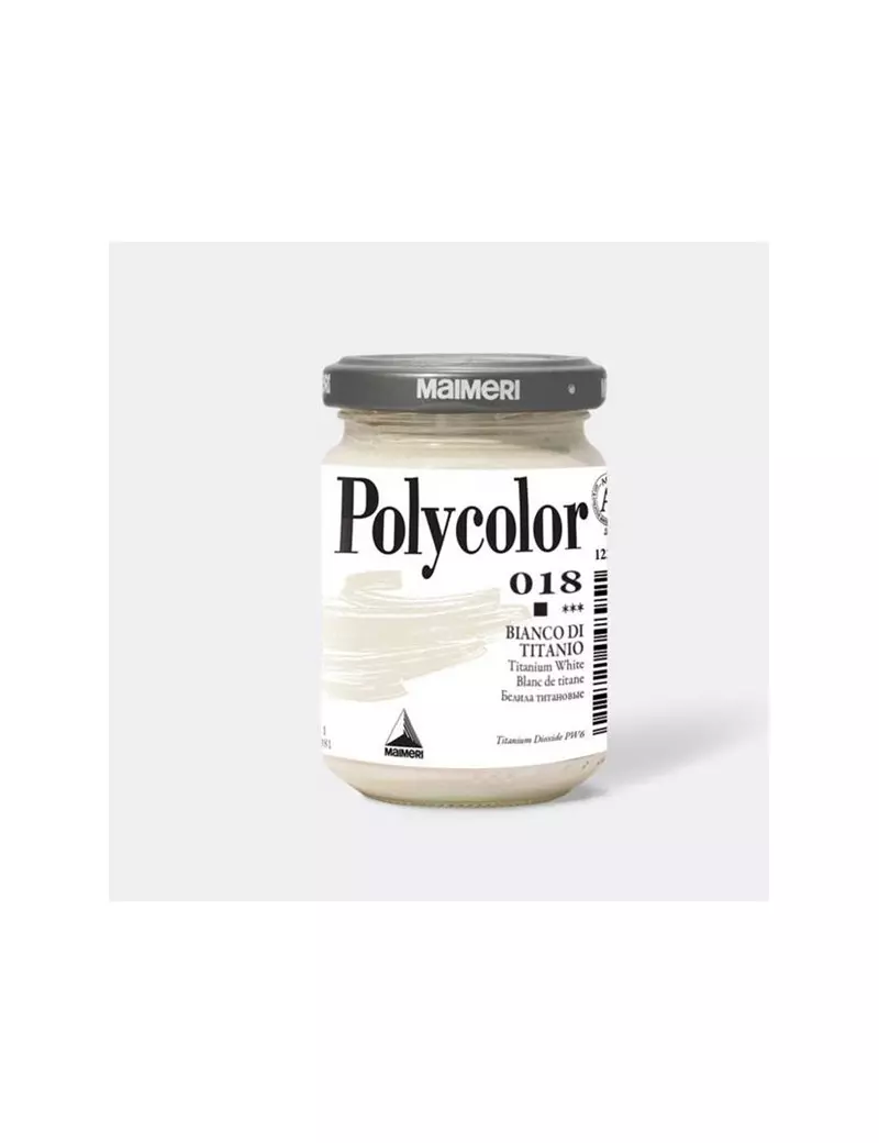 Colore Acrilico Polycolor Maimeri - 140 ml - M1220018 (Bianco di Titanio Conf. 3) Colore Acrilico Polycolor Maimeri - 140 ml - M1220018 (Bianco di Titanio Conf. 3)