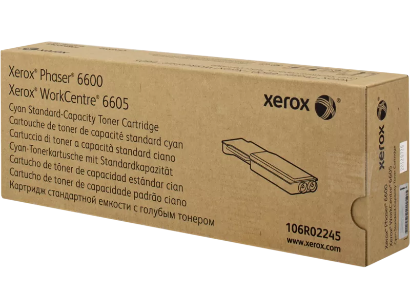 Toner Originale Xerox 106R02245 (Ciano 2000 pagine)