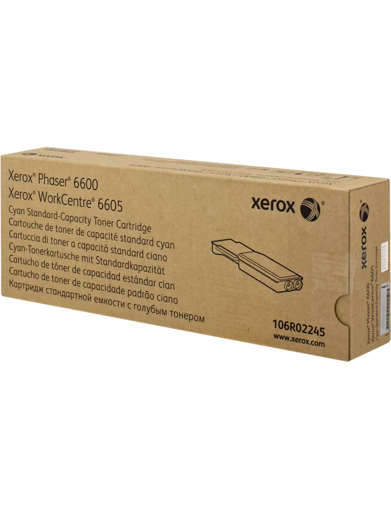 Toner Originale Xerox 106R02245 (Ciano 2000 pagine)