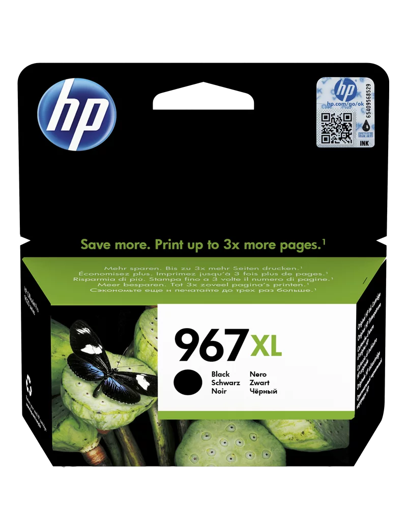Cartuccia Originale HP 3JA31AE 967XL (Nero 3000 pagine) Cartuccia Originale HP 3JA31AE 967XL (Nero 3000 pagine)