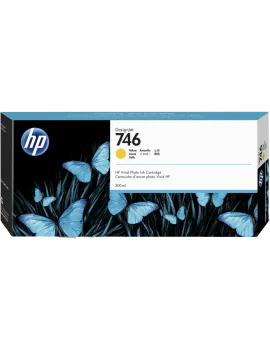Cartuccia Originale HP P2V79A 746 (Giallo 300 ml)