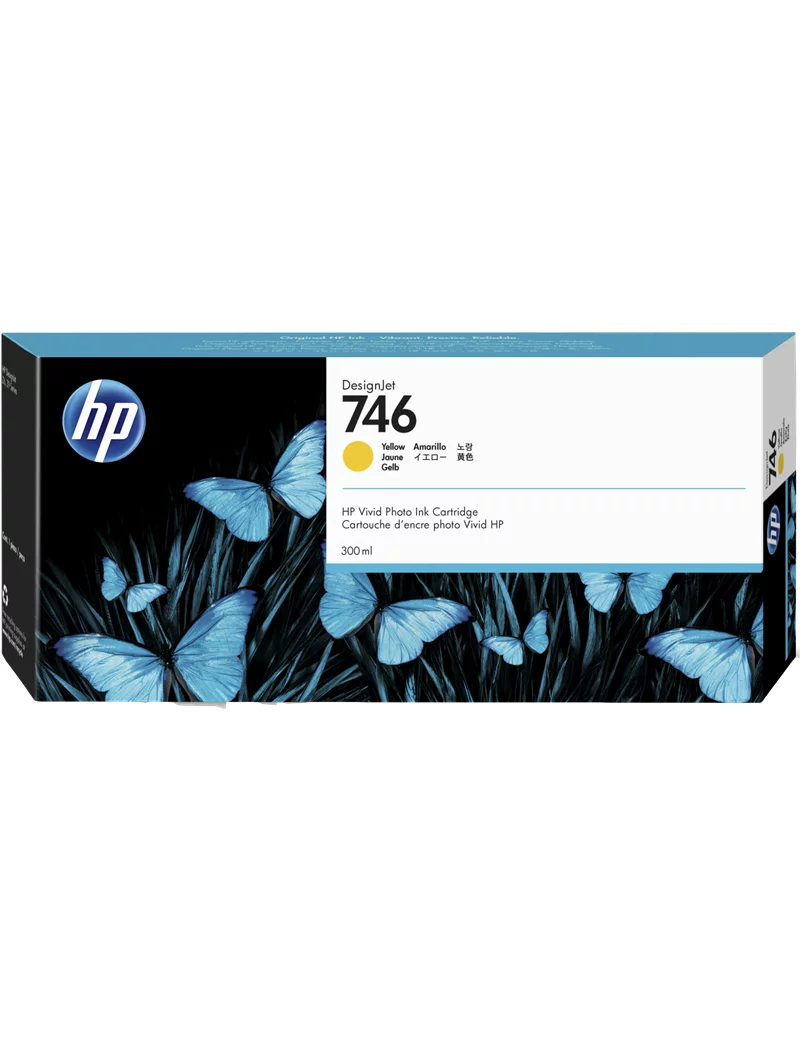 Cartuccia Originale HP P2V79A 746 (Giallo 300 ml) Cartuccia Originale HP P2V79A 746 (Giallo 300 ml)